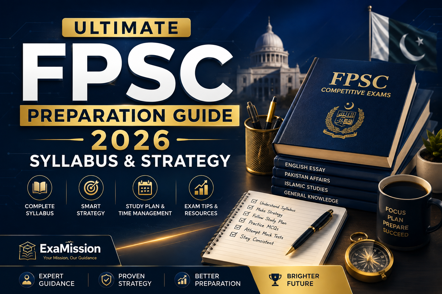 The Complete FPSC Preparation Guide: Syllabus, Strategy, and Winning Hacks